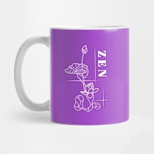 Zen Lotus Meditation Mug